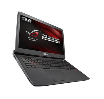 Laptop Asus ROG G751JL-T7028H i7-4720HQ/17.3" FHD/12GB/1TB+SSD 128GB/BLU-RAY/BT/BLK/GeForce 965M 2GB/Win 8.1/UK
