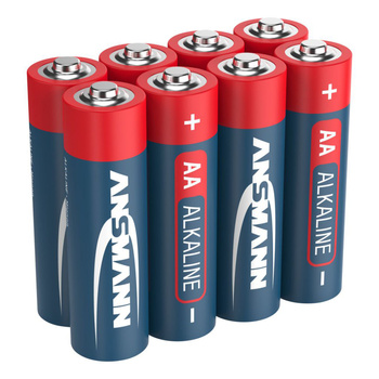 Baterie alkaliczne ANSMANN AAA/LR03 1.5V - 8szt.