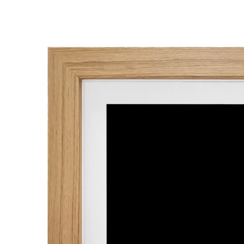 Ramka na zdjęcia Denver z FRAMEO FHD 15.6" 8GB dark wood