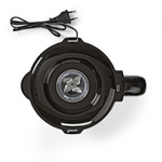 Blender kielichowy Nedis KABL300CWT 800W 1.5L Czarno-biały/Uszkodzone opakowanie