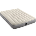 Materc dmuchany do spania Intex Full Single 137mx191x25 cm 64102 Grey