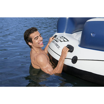 Bestway Wyspa do pływania Hydro-Force Lazy Day-Z 8'5" x 8'5"/2.56m x 2.56m 43536