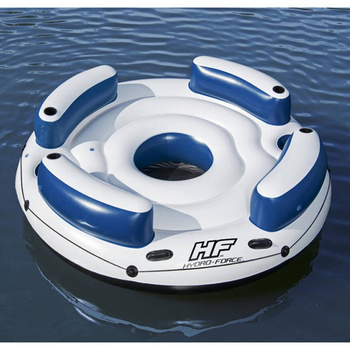 Bestway Wyspa do pływania Hydro-Force Lazy Day-Z 8'5" x 8'5"/2.56m x 2.56m 43536