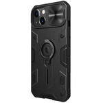Etui Nillkin CamShield Armor Apple iPhone 13 (Without logo cutout) (czarny)