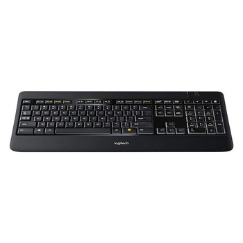 Klawiatura bezprzewodowa Logitech K800 Illuminated czarna (black)