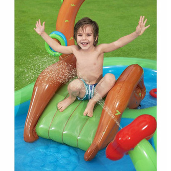 Bestway Dmuchany plac zabaw Friendly Woods 9'8" x 6'6" x 51"/2.95m x 1.99m x 1.30m 53093