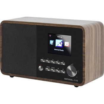 Radio Imperial i110 Wi-Fi z funkcją odtwarzacza multimedialnego drewno