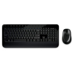 Zestaw klawiatura i mysz Microsoft Wireless Desktop 2000 czarny (black)