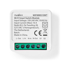 Inteligentny włącznik Nedis SmartLife WIFIWMS10WT Wi-Fi
