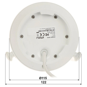 IMOU Kamera Cruiser 4MP IPC-S42FP z kolorowym obrazem w nocy 4Mpx (2560 x 1440) obrót w poziomie 355°, w pionie 0°~ 90°