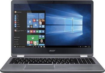 Laptop Acer R5-571T-57Z0 i5-7200U/15.6" FHD TouchScreen/12GB/SSD 500GB/BT/BLK/x360/Win 10
