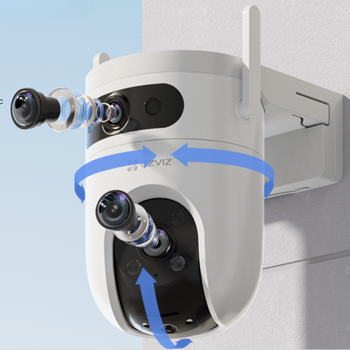 Kamera Wi-fi EZVIZ Dual lens 5MP + 5MP, CS-H9c 2.8+6mm/Uszkodzone opakowanie