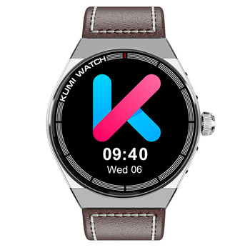 Smartwatch Kumi GT5 MAX srebrny (silver)
