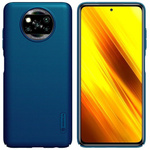 Etui Nillkin Super Frosted Shield Xiaomi Poco X3 NFC (Peacock Blue)