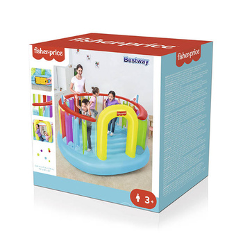 Bestway Dmuchany zamek Fisher-Price Bouncetopia 7'5" x 69" x 54"/2.26m x 1.75m x 1.38m 93561