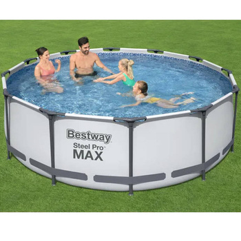 Bestway Basen stelażowy Steel Pro MAX 12" x 39.5"/3.66m x 1.00m 56418