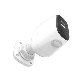 Kamera zewnętrzna Nedis Smartlife Wifi, IP66 czujnik ruchu, night vision, biały