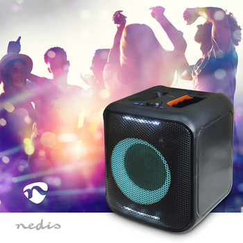 Głośnik Nedis Bluetooth 5h 150W Czarny/Pomarańczowy