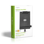 Uchwyt na dokumenty Nedis ERGOCH300BK A4/Uszkodzone opakowanie