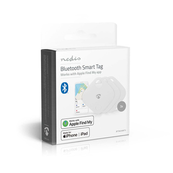 Lokalizator Bluetooth Nedis BTTAG10WT3 biały