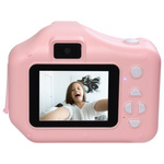 Cyfrowy aparat dla dzieci z funkcją druku termicznego Denver 2.8" LCD 800 mAh różowy