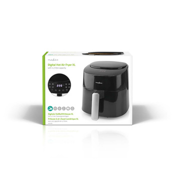 Frytkownica beztłuszczowa Nedis 4,2l KAAF160BK/Uszkodzone opakowanie