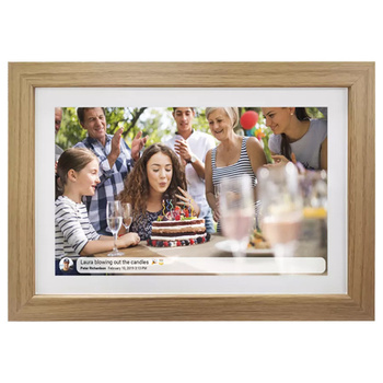 Ramka na zdjęcia Denver z FRAMEO 10.1"/1280x800 IPS/16GB light wood