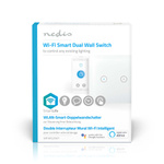 Włącznik światła Nedis SmartLife WIFIWS20WT Wi-Fi