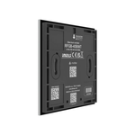 Szklany włącznik dotykowy iNELS MATTER 4 przyciski, czarny