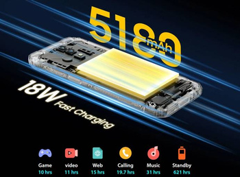 Smartphone Blackview BV7200 5180 mAh 6/128 Orange