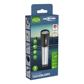 Latarka LED ANSMANN 70B czarna