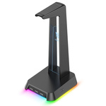 Stojak na słuchawki z podświetleniem RGB Onikuma ST2 czarny