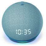 Amazon Echo Dot 4 z zegarem Twilight Blue