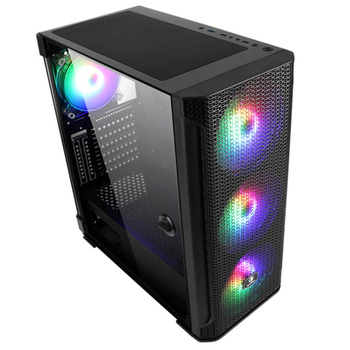 Obudowa PC Sades Yu RGB USB 3.0 USB 2.0x2 (black)/Uszkodzone opakowanie