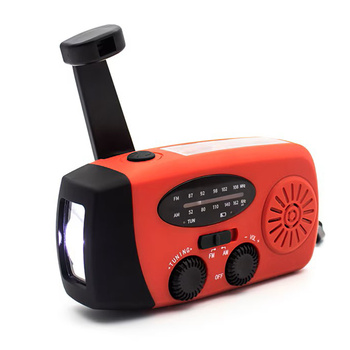 Radio solarne Denver SCR-2005 z lampką i funkcją SOS