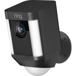 Bezprzewodowa kamera zewnętrzna Ring Spotlight Cam HD Security Camera Czarna