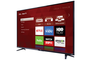 Monitor TCL 55US57 LED/55" 4K UHD ROKU Smart TV/NoTuner/MenuEn