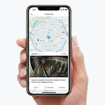 Bezprzewodowa kamera zewnętrzna Ring Spotlight Cam HD Security Camera Czarna