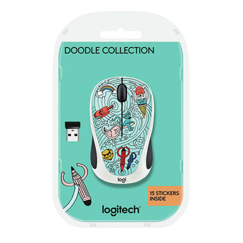 Mysz bezprzewodowa Logitech M238 Bae-Bee Blue