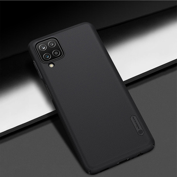 Etui Nillkin Super Frosted Shield Samsung Galaxy A12 (czarny)