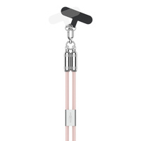 Kabel USB-C/USB-C ANSMANN smycz 1.2m różowy