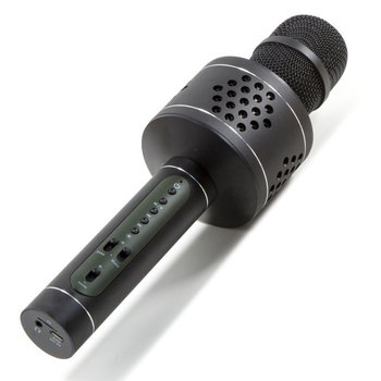 Bezprzewodowy mikrofon karaoke z głośnikiem Technaxx Bluetooth, do 10m (czarny)/uszkodzone opakowanie