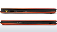 Laptop Lenovo Yoga 2 Pentium N3530/11.6" TouchScreen/4GB/1TB/BT/x360/Win 8.1 Orange