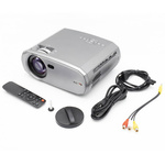 Projektor rzutnik LED Technaxx pilot głośnik 3W FullHD (srebrny)