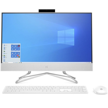 AiO HP 24-df0214nw Athlon 3150U/24" FHD/4GB/256SSD PCIe/BT/Wireless Keyboard+Mouse/W10 white