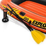 Ponton Intex Explorer Pro 300 Boat Set 58358NP Red/Yellow