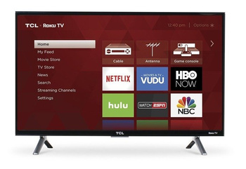 Monitor TCL 43S305 LED/43" Class S-Series FHD ROKU Smart TV/NoTuner/MenuEn