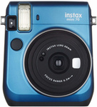 Aparat natychmiastowy Instax Mini 70 niebieski (blue) + wkład Glossy 10 szt.