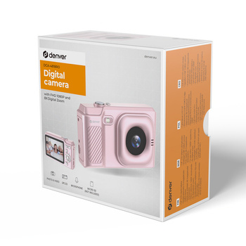 Aparat cyfrowy Denver DCA-4818RO 5MPIX CMOS różowy
