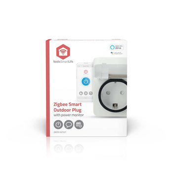 Inteligentne gniazdko Nedis SmartLife ZBPO130FWT ZigBee 3.0